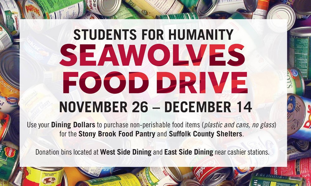 Students For Humanity Seawolves Food Drive Sb Engaged